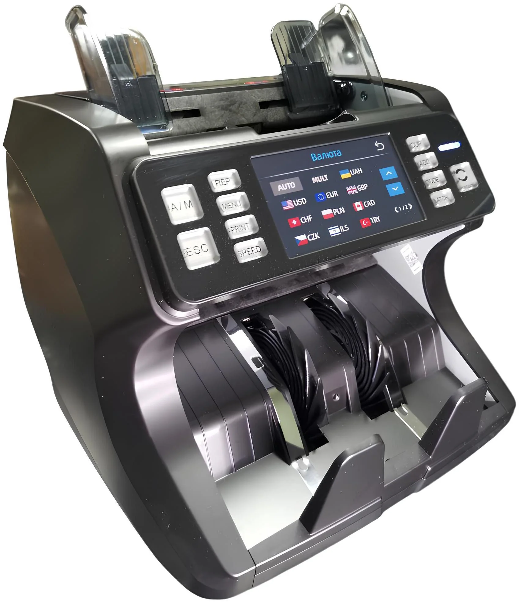 Счетчик банкнот Bcash на 1 карман с автоматическим определением номиналов (BS-900)