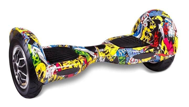 ГІроборд TaoTao U8 Самобаланс Графіті з додатком d 10" Жовтий