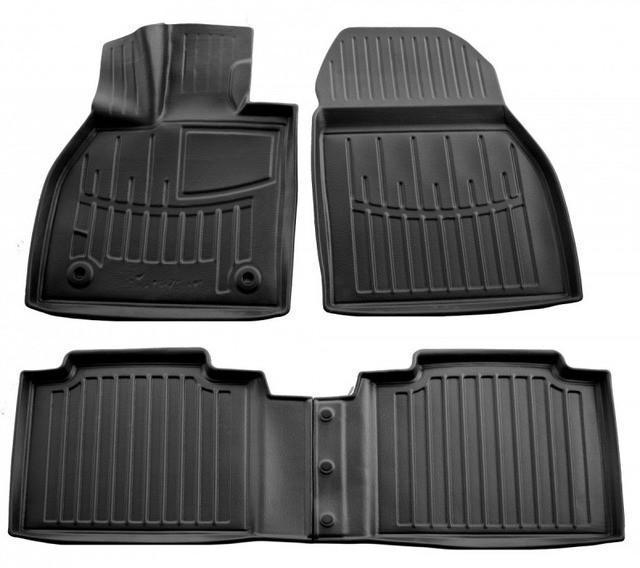 Коврики в салон с бортиками Stingray для Toyota bZ4X EA10 2023- гг. (5022334)