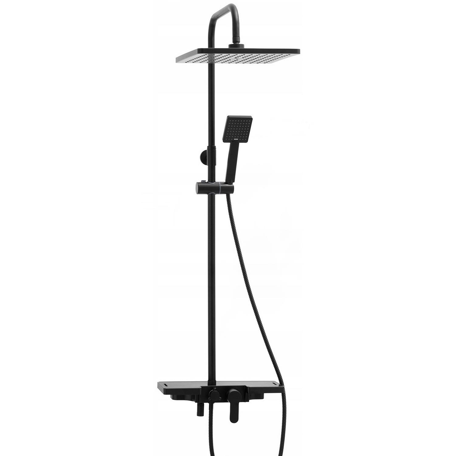 Душевая система со смесителем Yoka BP.OSLO-30-BLK Черный (173436)