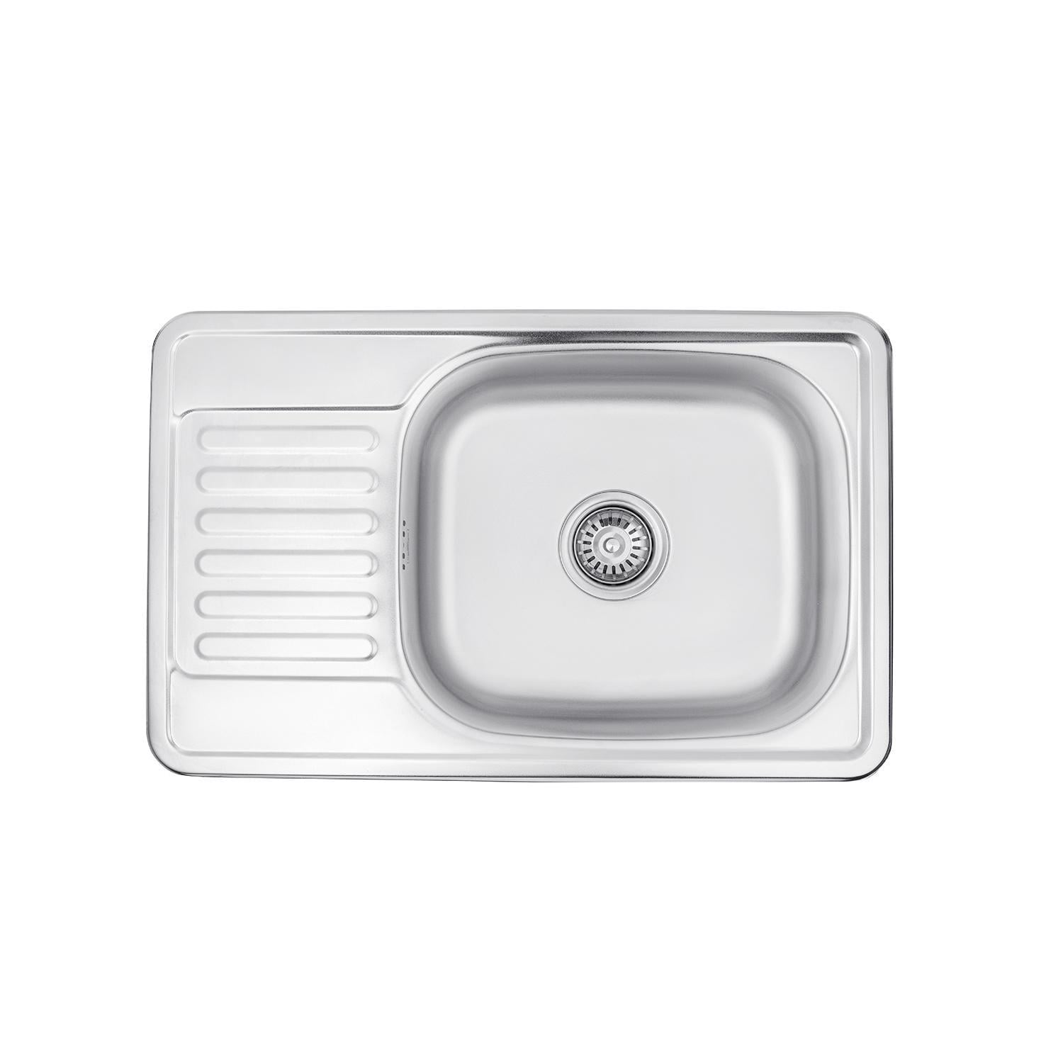 Мойка для кухни Kroner KRP Satin 6642 0,8 мм (CV025281) Мойка для кухни Kroner KRP Satin 6642 0,8 мм (CV025281)