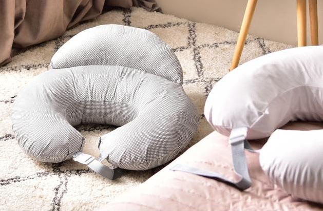 Подушка-диванчик для кормления Sei Design полоса хлопок антиаллергенное волокно 60х70х16 см Серый - фото 10