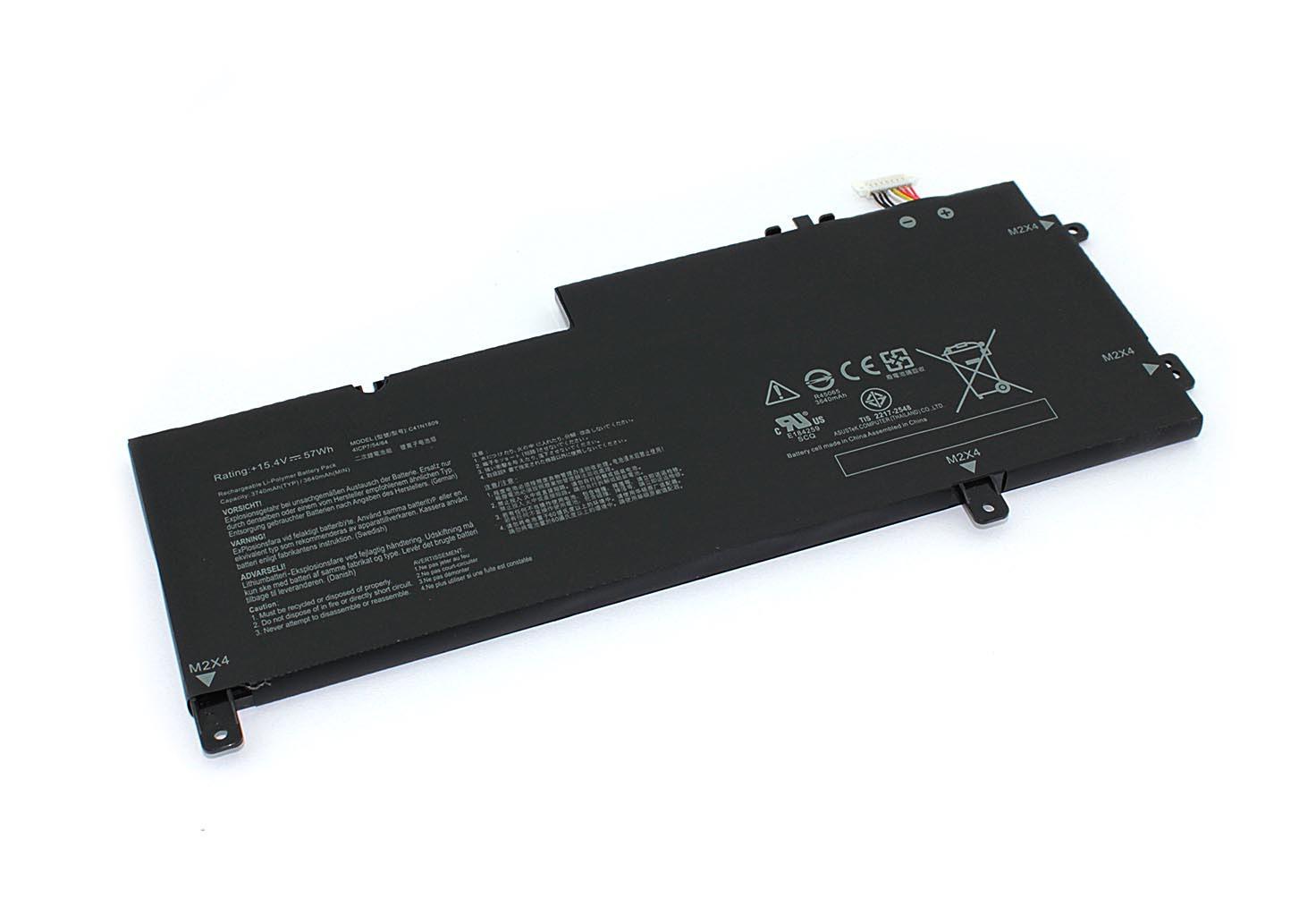 Аккумулятор для ноутбука Asus C41N1809 Zenbook Flip 15 UX562 15,4 V 3740 mAh