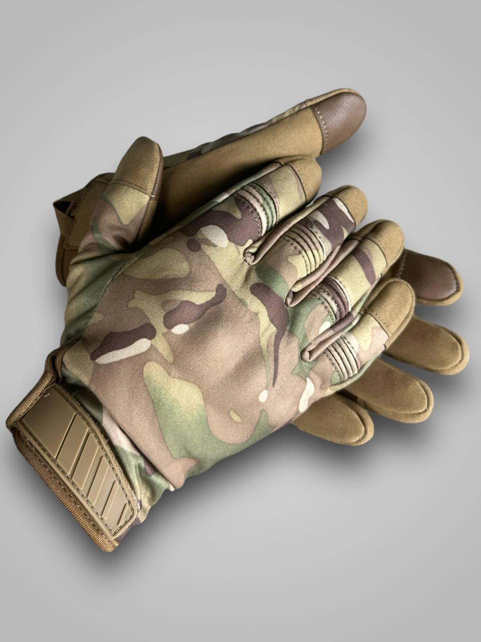 Перчатки Tactical демисезонные L Мультикам (11856276) - фото 2 Перчатки Tactical демисезонные L Мультикам (11856276) - фото 2