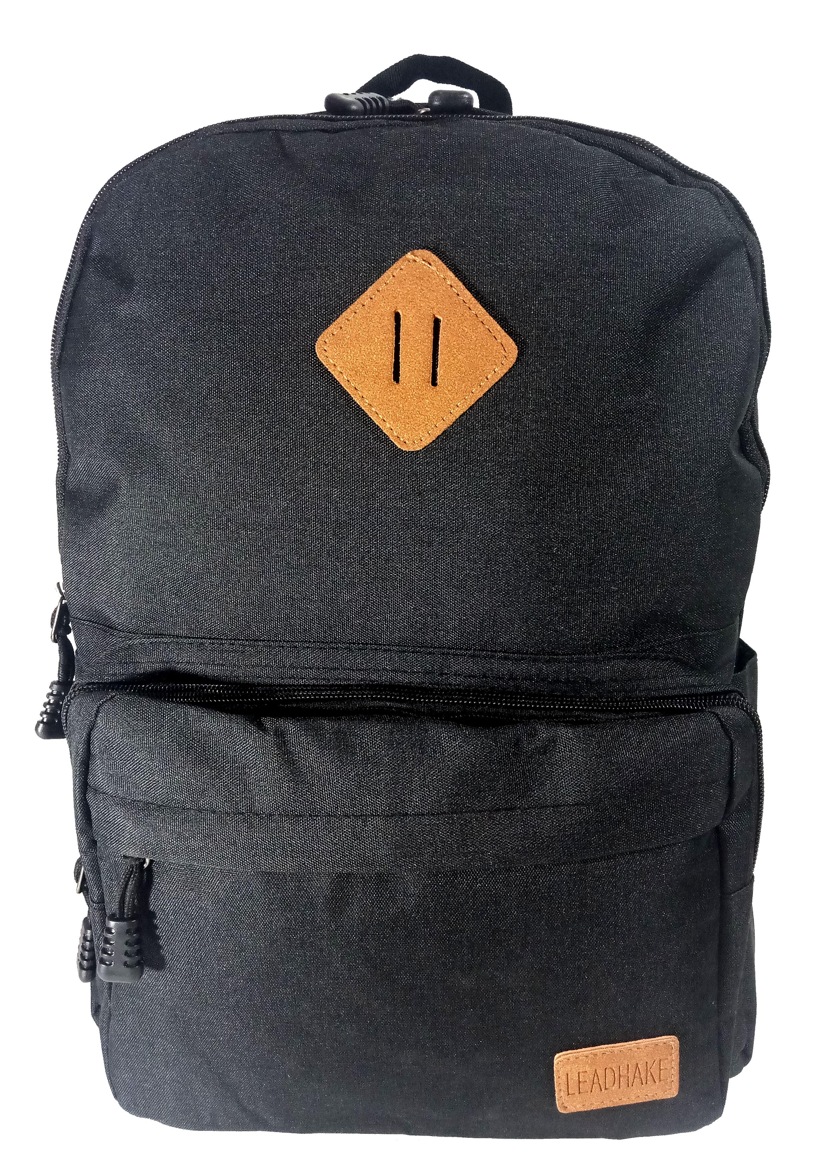 Рюкзак міський Leadhake 80341-1 24 л Чорний