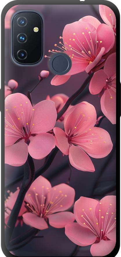 Чехол на OnePlus Nord N100 Пурпурная сакура (6075b-2130-42517)