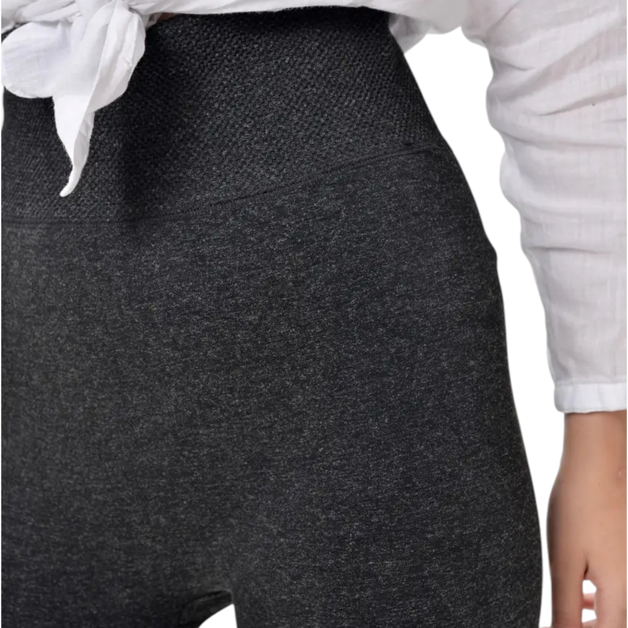 Термолосини жіночі ШУГУАН безшовні верблюжа вовна 5XL Чорний (2390915381) - фото 6