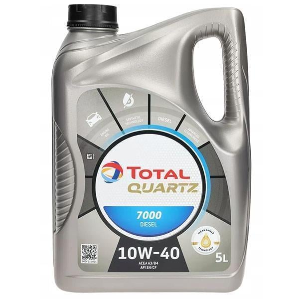 Моторная смазка Total Quartz 7000 Diesel 10W-40 5 л (214108)