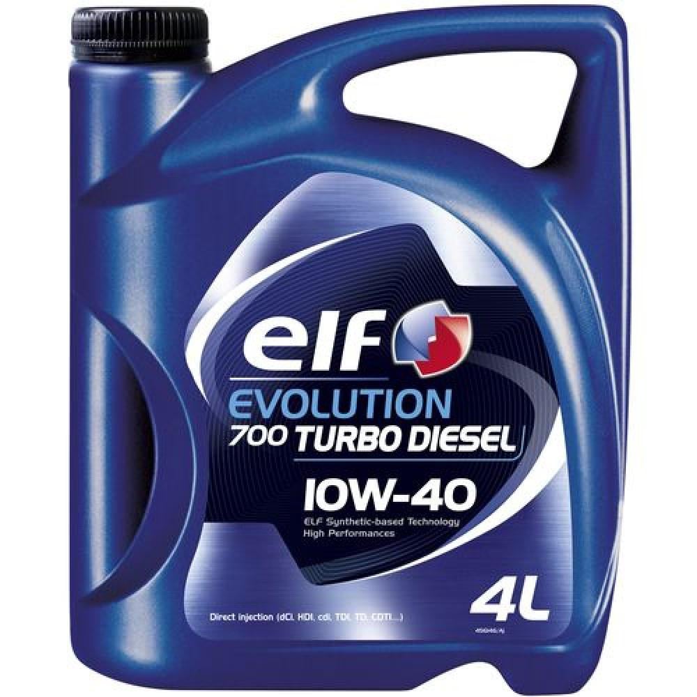 Моторное масло Elf Evolution 700 Turbo Diesel 10W-40 4 л