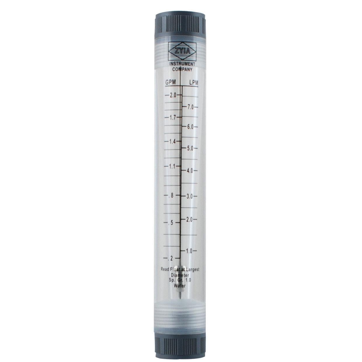 Ротаметр трубный для воды 1-7 л/мин