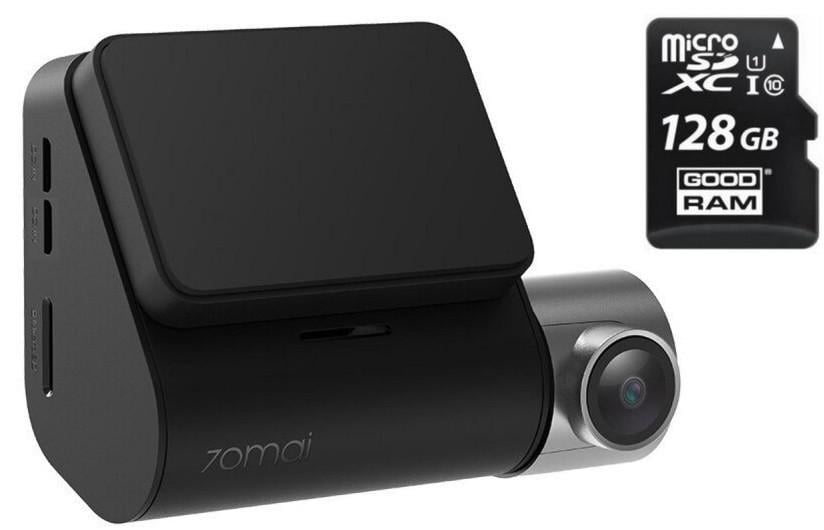 Автомобільний відеореєстратор 70Mai A500S Smart Dash Cam PRO PLUS+ Midrive D16 російськомовна прошивка з MicroSD 128 Gb