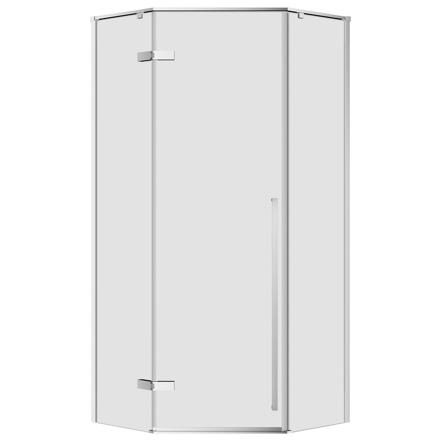 Душевая кабина Imprese Vaclav s6408695 88.5x88.5x195 см профиль Хром (250913)