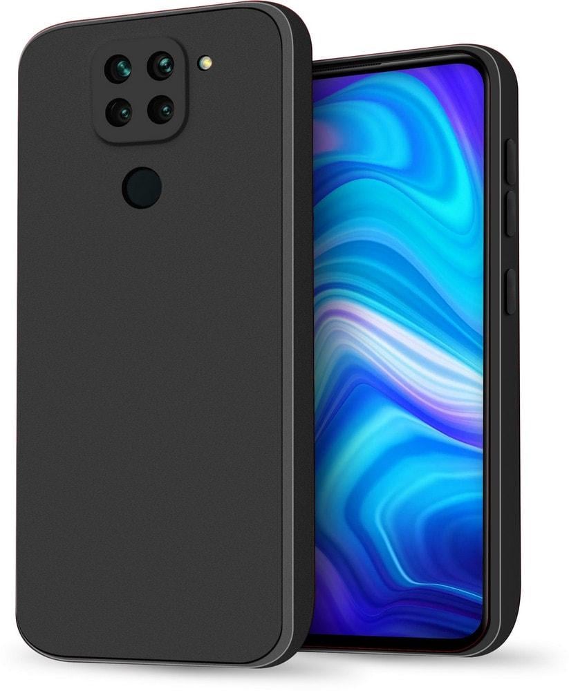 Силіконовий чохол HardCorner Xiaomi Redmi Note 9 (з мікрофіброю) Black (35424-2B)