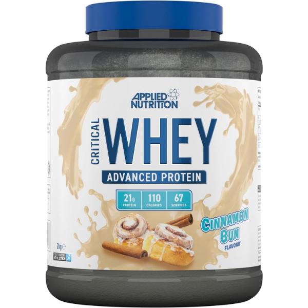 Протеин Applied Nutrition Critical Whey Cinnamon Bun 2000 г 67 порций (000021790)