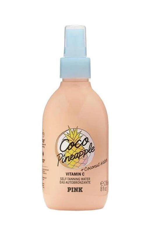 Спрей-автозасмага Victoria's Secret Coco Pineapple Self-Tanning Water Pink (14936722) - фото 1