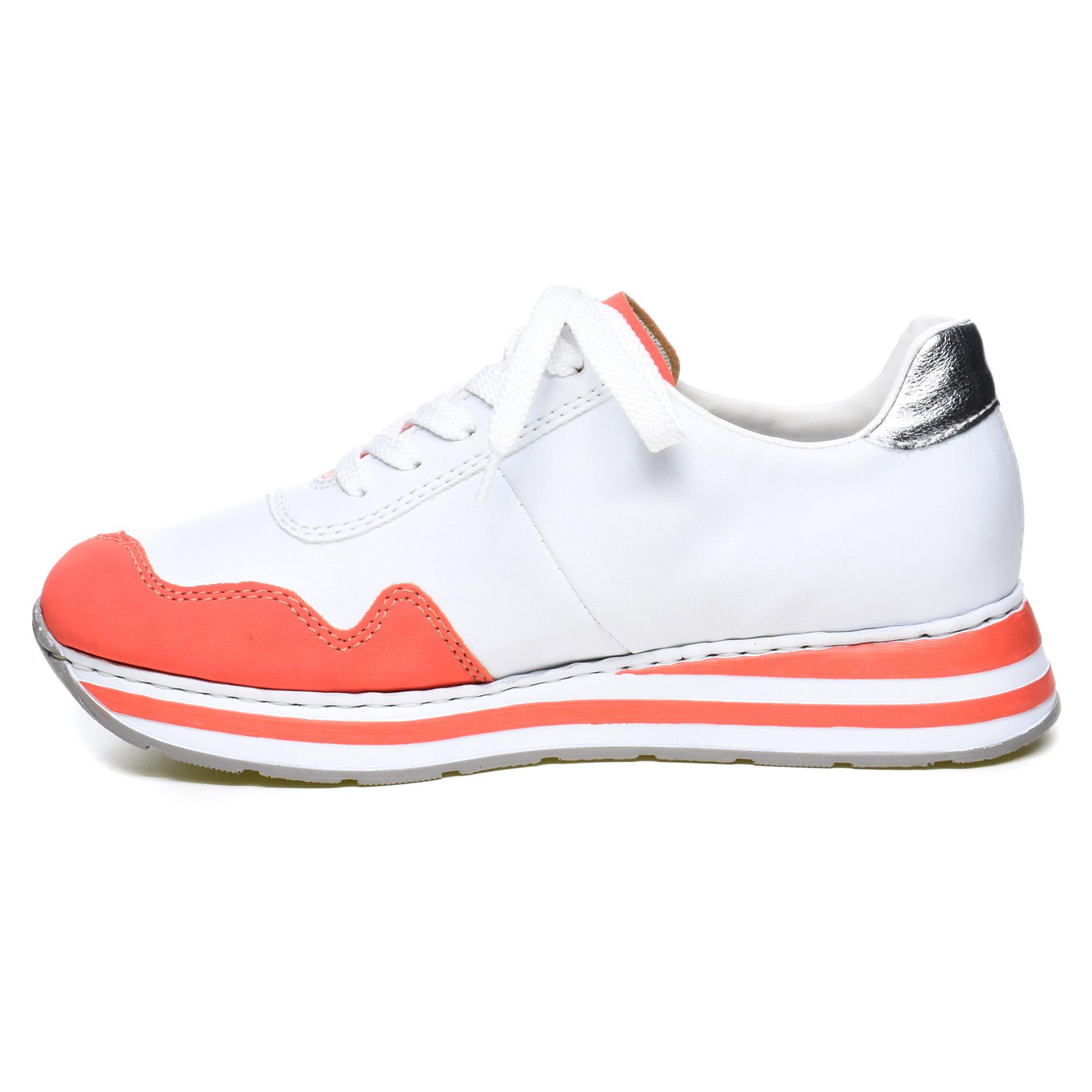 Кроссовки женские Rieker р. 37 Белый/Розовый (035062-37) - фото 8