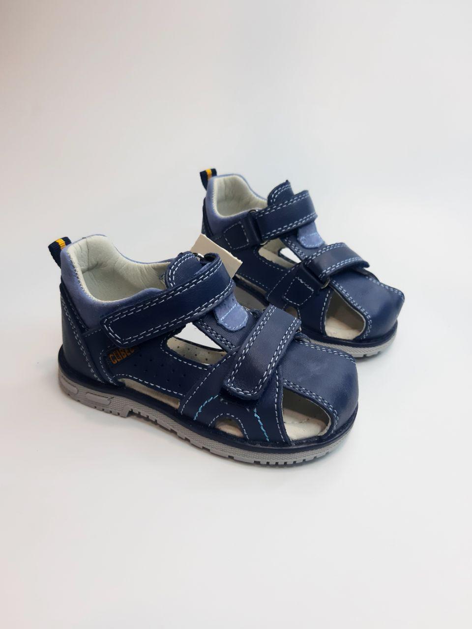 Босоніжки для хлопчика Clibee р. 23 14,5 см Синій (379-1 blue)