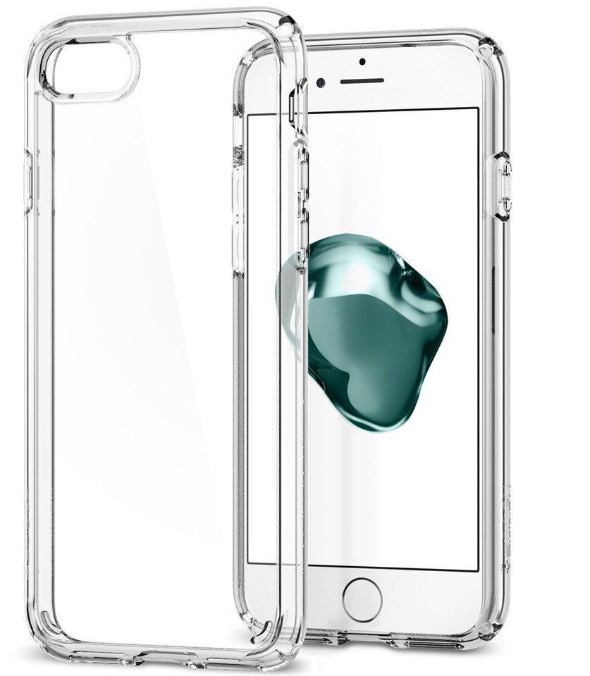 Прозрачный чехол-накладка Spigen SGP Ultra Hybrid for iPhone 7/8/SE 2020, Crystal Clear (042CS20446) Прозрачный чехол-накладка Spigen SGP Ultra Hybrid for iPhone 7/8/SE 2020, Crystal Clear (042CS20446)