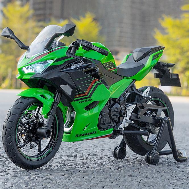 Игрушечный мотоцикл TK Group Kawasaki Ninja 400 1:12 (2658215704)