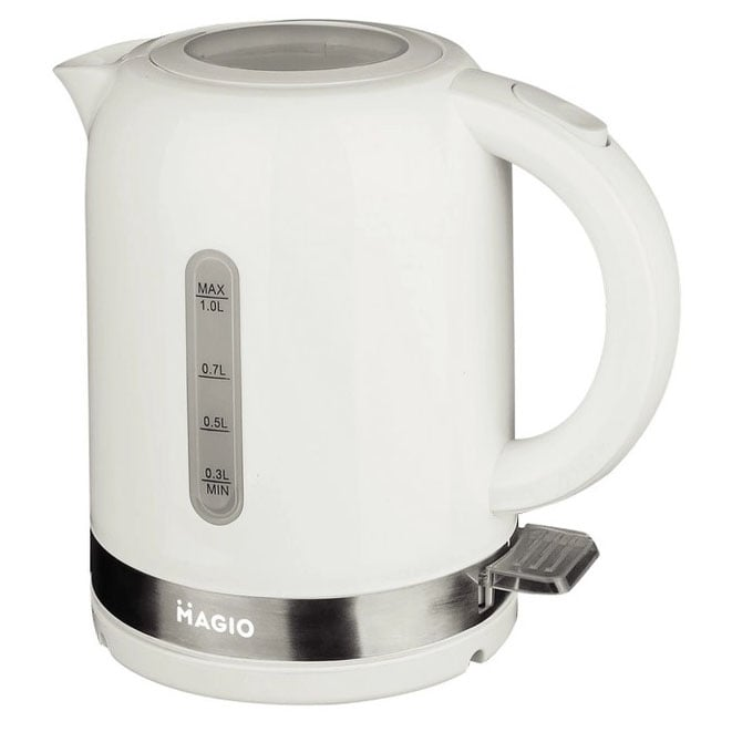 Електрочайник Magio MG-110 з захистом від перегріву Білий (GR-04943)