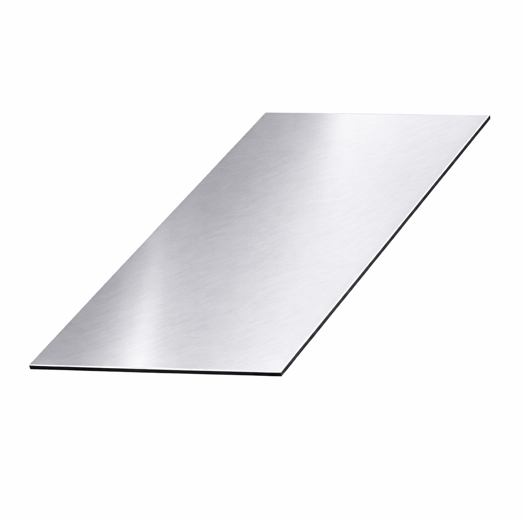 Лист нержавіючий 1,0 мм 1000х2000 мм AISI 201 4N шліфованний (31414344) Лист нержавіючий 1,0 мм 1000х2000 мм AISI 201 4N шліфованний (31414344)