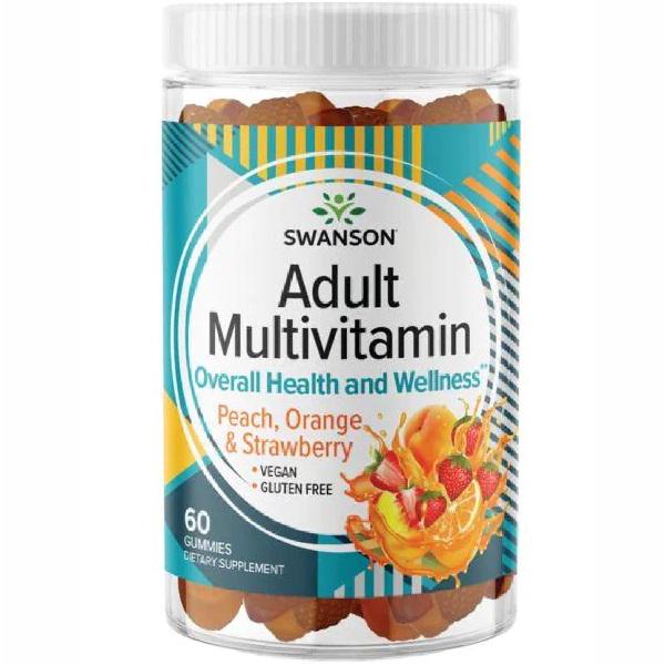 Витаминно-минеральный комплекс Swanson Multivitamin Peach/Orange/Strawberry 60 Gummies (000019981) Витаминно-минеральный комплекс Swanson Multivitamin Peach/Orange/Strawberry 60 Gummies (000019981)