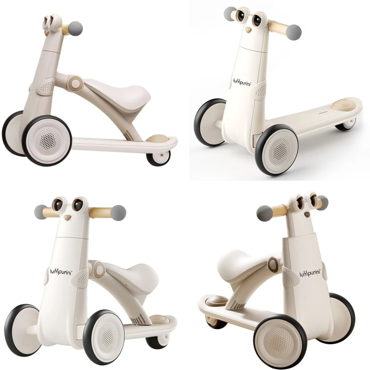 Биговел Lumpurini Bravold Mio 3в1 с родительской ручкой 3-колесный (YH-QE) - фото 9 Биговел Lumpurini Bravold Mio 3в1 с родительской ручкой 3-колесный (YH-QE) - фото 9