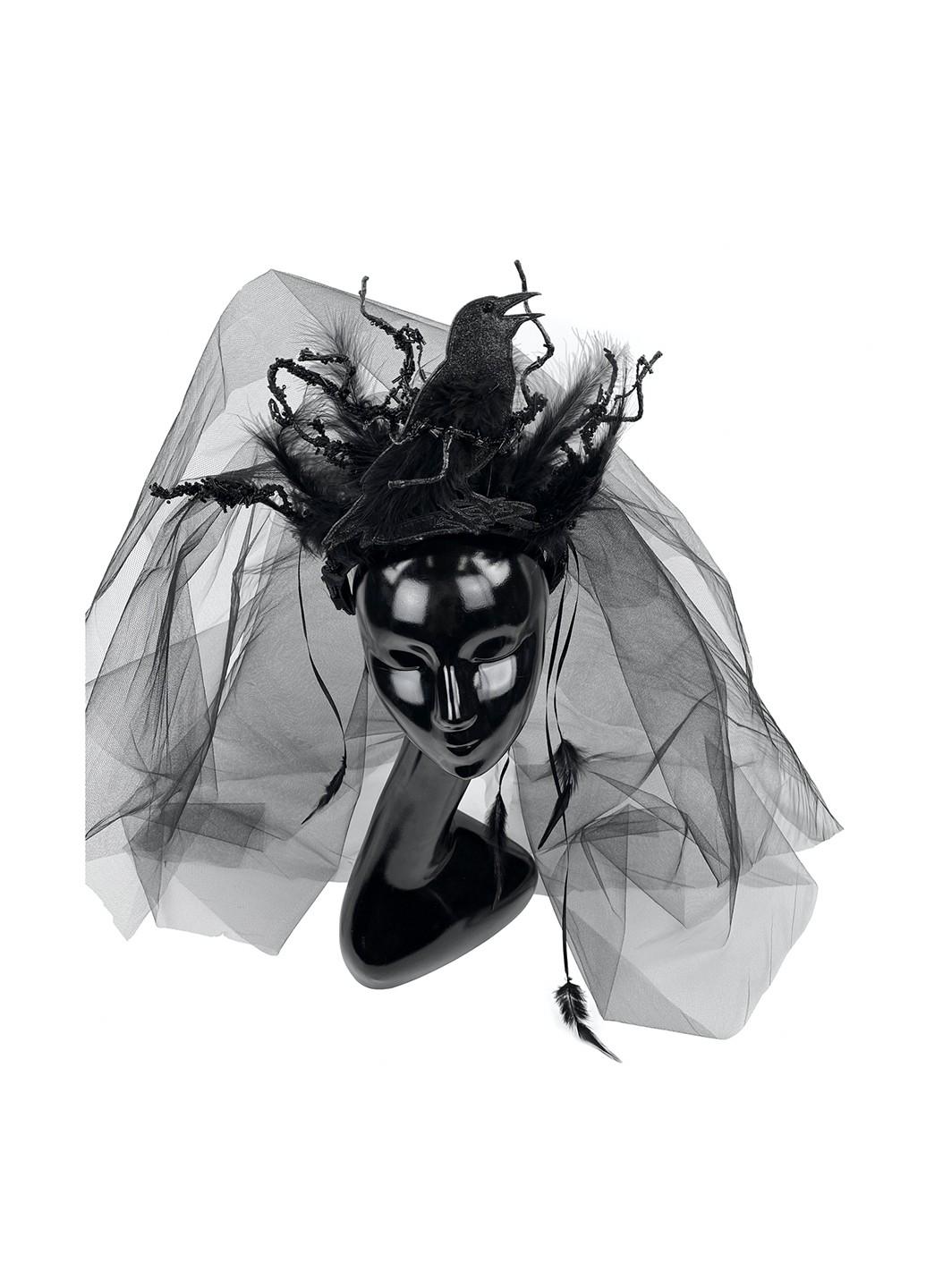 Обруч Леди Ворона (20-868BLK)