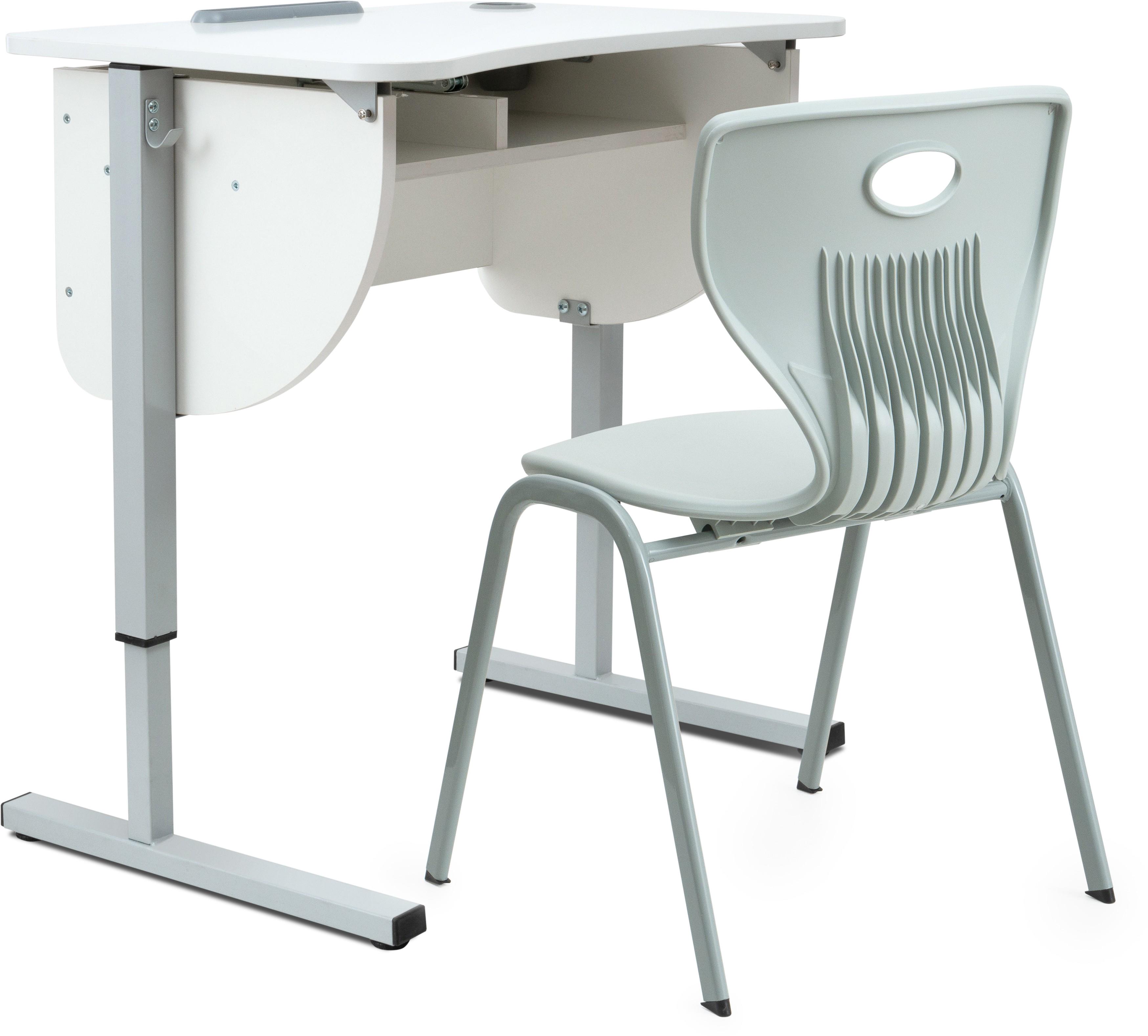 Комплект шкільний SECTOR парта Розумка та стілець ST1 GR (25892879) - фото 6 Комплект шкільний SECTOR парта Розумка та стілець ST1 GR (25892879) - фото 6