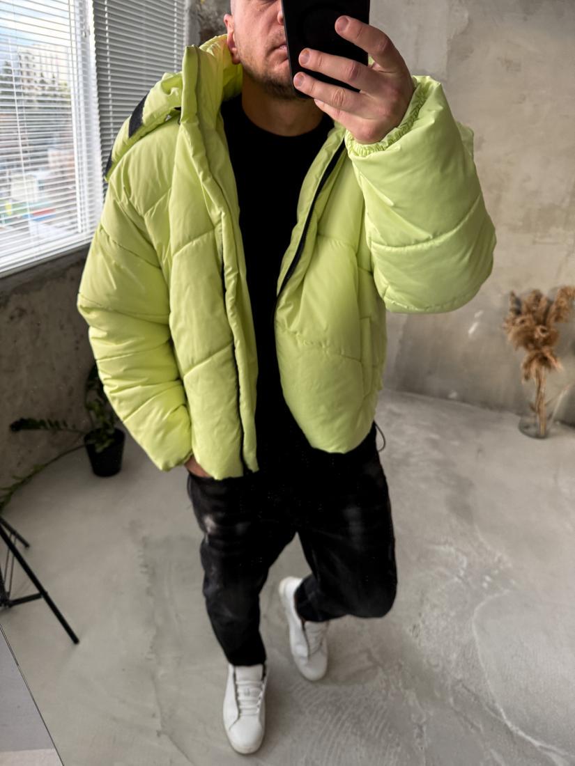 Куртка зимова матова зі знімним капюшоном 7-502 XL (36756)