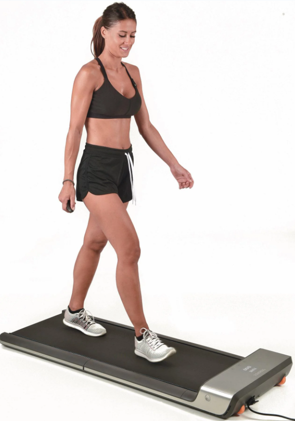 Беговая дорожка Toorx WalkingPad with Mirage Display Mineral Grey - фото 12