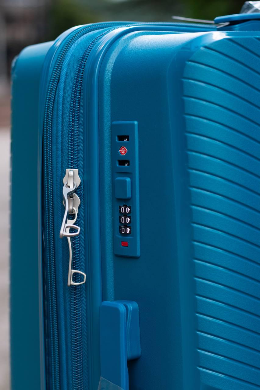 Валіза пластикова Nuri 2002 середній Синій (11822882) - фото 5 Валіза пластикова Nuri 2002 середній Синій (11822882) - фото 5