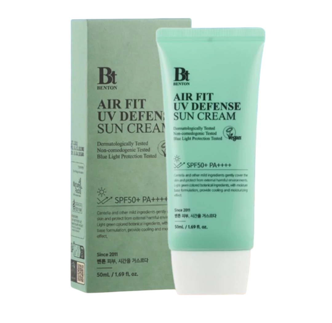 Солнцезащитный крем с центеллой Benton Air Fit UV defense Sun Cream SPF50+/PA++++ 50 мл (2245278185)
