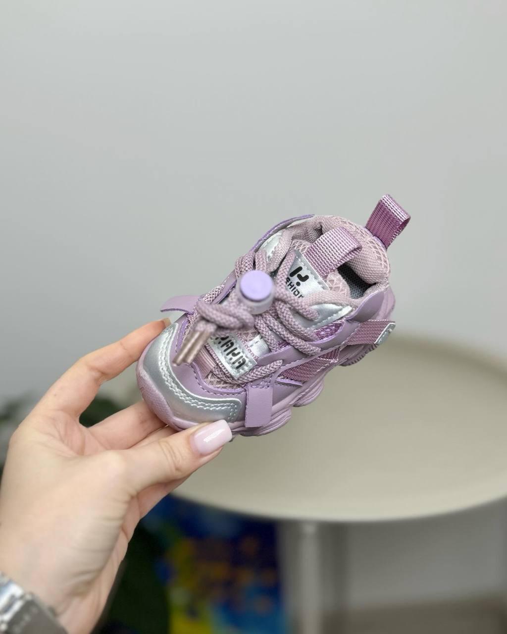 Кроссовки детские р. 18 Розовый (1291) - фото 7