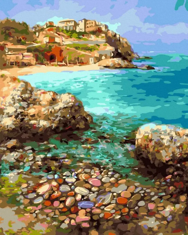 Картина по номерам Brushme Лазурное побережье 40x50 см (BRM45067)