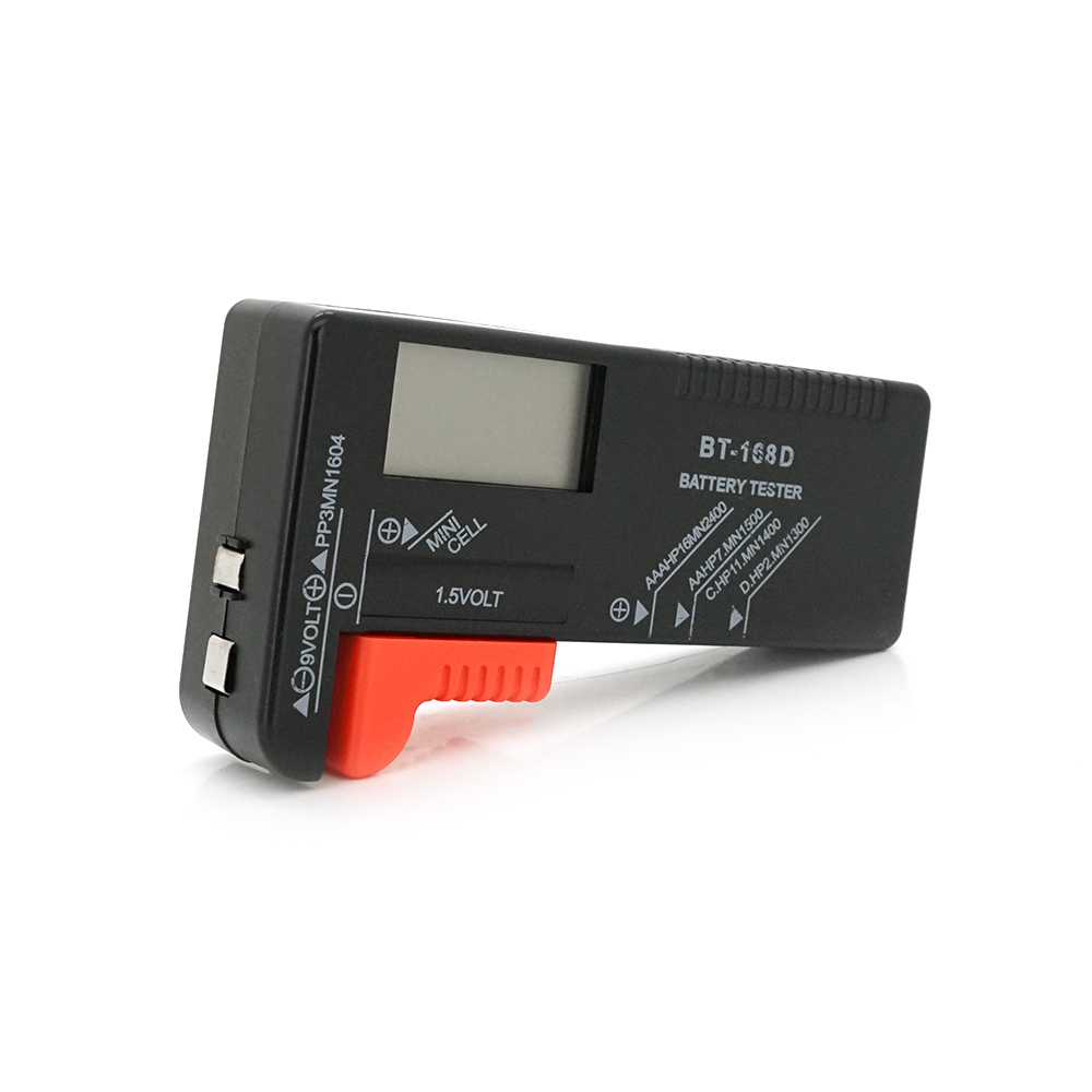 Тестер емкости цифровой VOLTRONIC BT-168D для аккумуляторов AA/AAA/D/C 9V (YUT_V2462)
