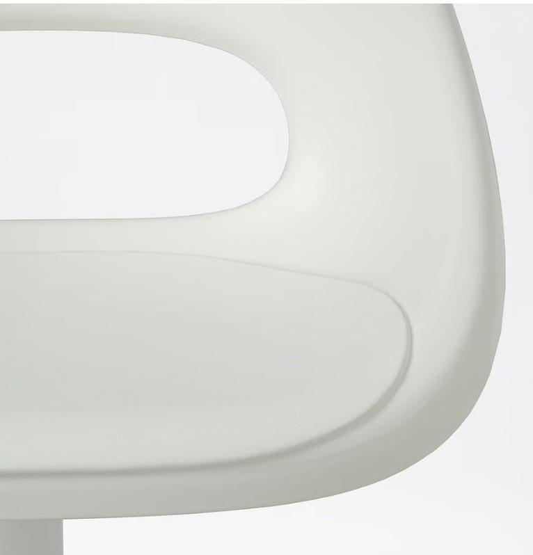 Крісло обертове LOBERGET/MALSKÄR Білий (29464737) - фото 3 Крісло обертове LOBERGET/MALSKÄR Білий (29464737) - фото 3