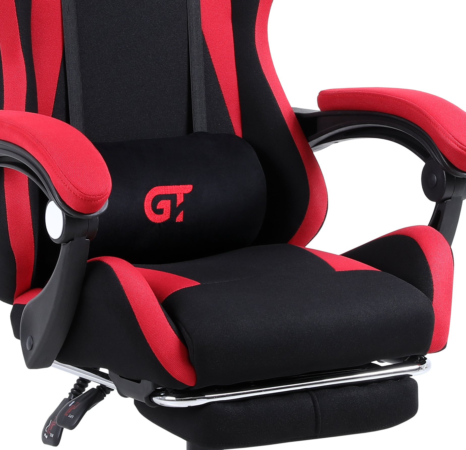 Крісло геймерське GT Racer X-2324 Black/Red - фото 7