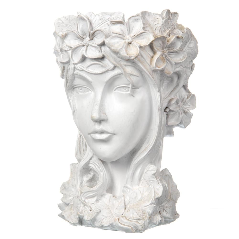 Керамічна ваза Bono Lullaby 32 см Білий (8700-021)