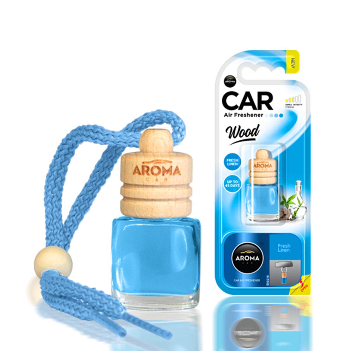 Ароматизатор Aroma Car Wood-Fresh Linen 6 мл Ароматизатор Aroma Car Wood-Fresh Linen 6 мл