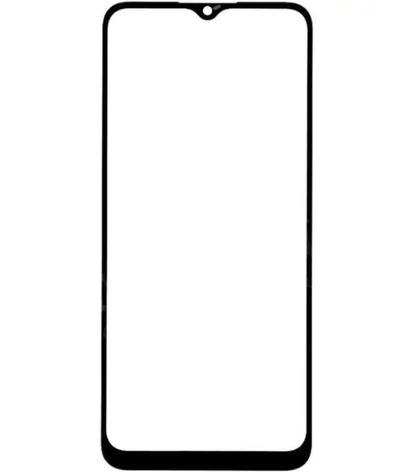 Стекло для переклейки дисплея для Samsung A03S/A037 Oca Черный (000540055)