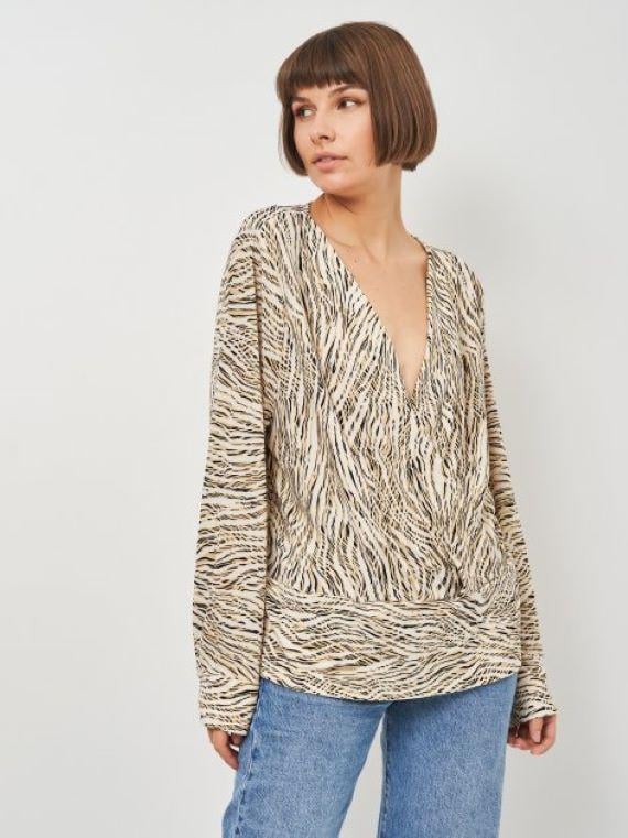 Блуза XS Бежевый (8210601abr)