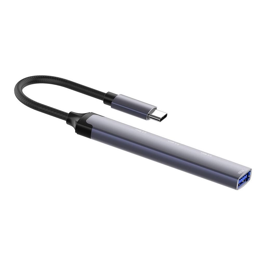 Концентратор ColorWay USB-C USB2.0х3/USB3.0 4в1 (CW-HUB04) - фото 3 Концентратор ColorWay USB-C USB2.0х3/USB3.0 4в1 (CW-HUB04) - фото 3