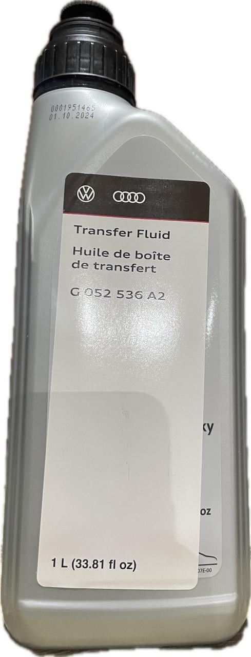 Трансмиссионное масло VAG Transfer box Oil 1 л (G052536A2) Трансмиссионное масло VAG Transfer box Oil 1 л (G052536A2)