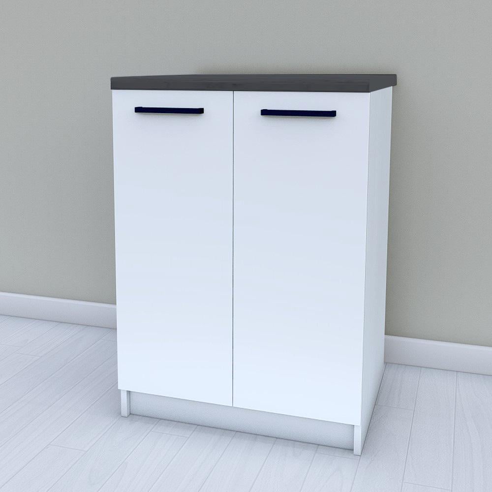 Модуль кухонний для зберігання посуду 600 мм Білий (М13)