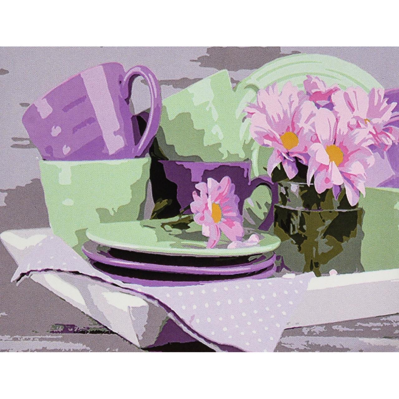 Картина по номерам Strateg Премиум Теплое спокойствие 30х40 см (SS1153)