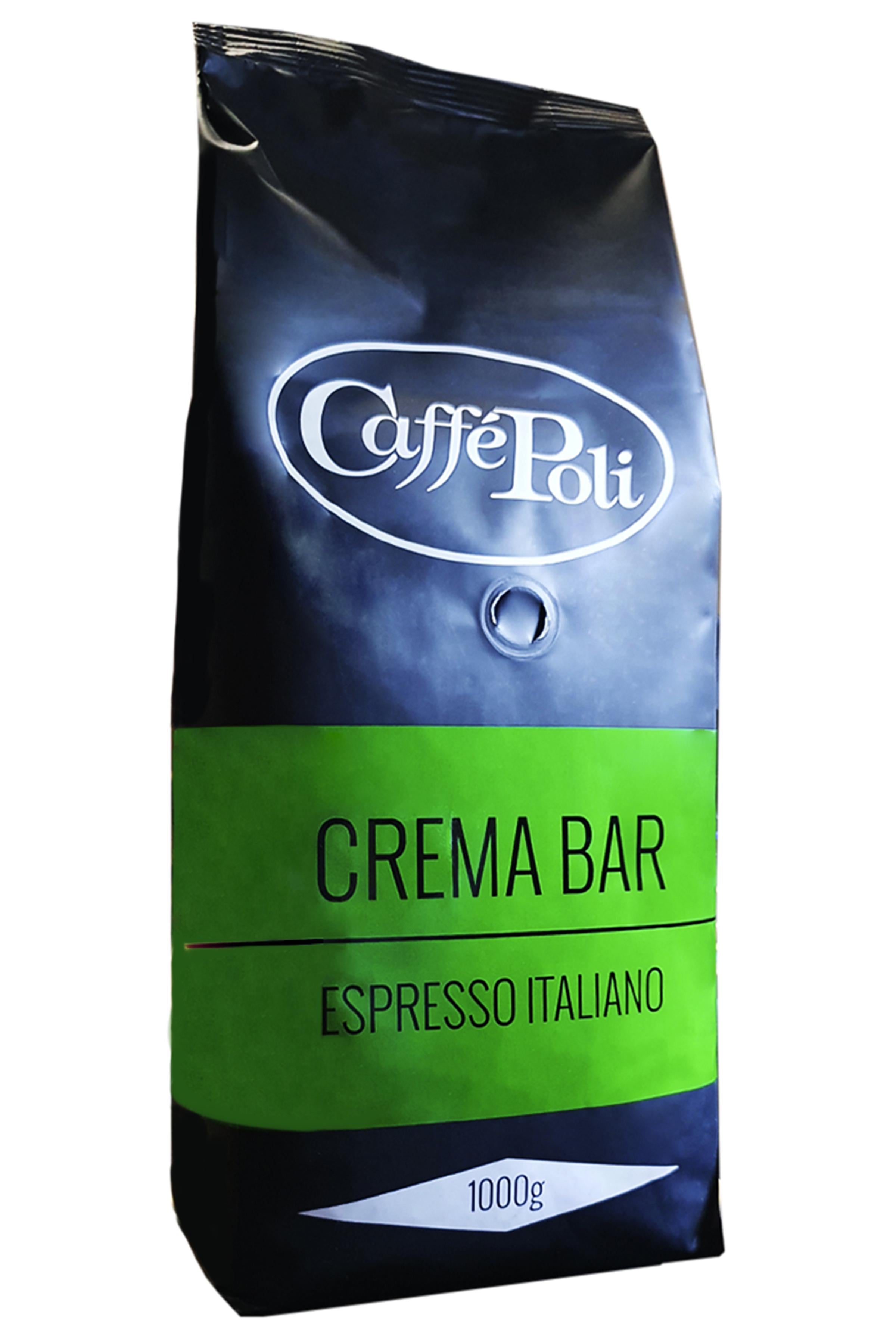 Кофе Caffe Poli Crema Bar зерновой 1 кг (52008)