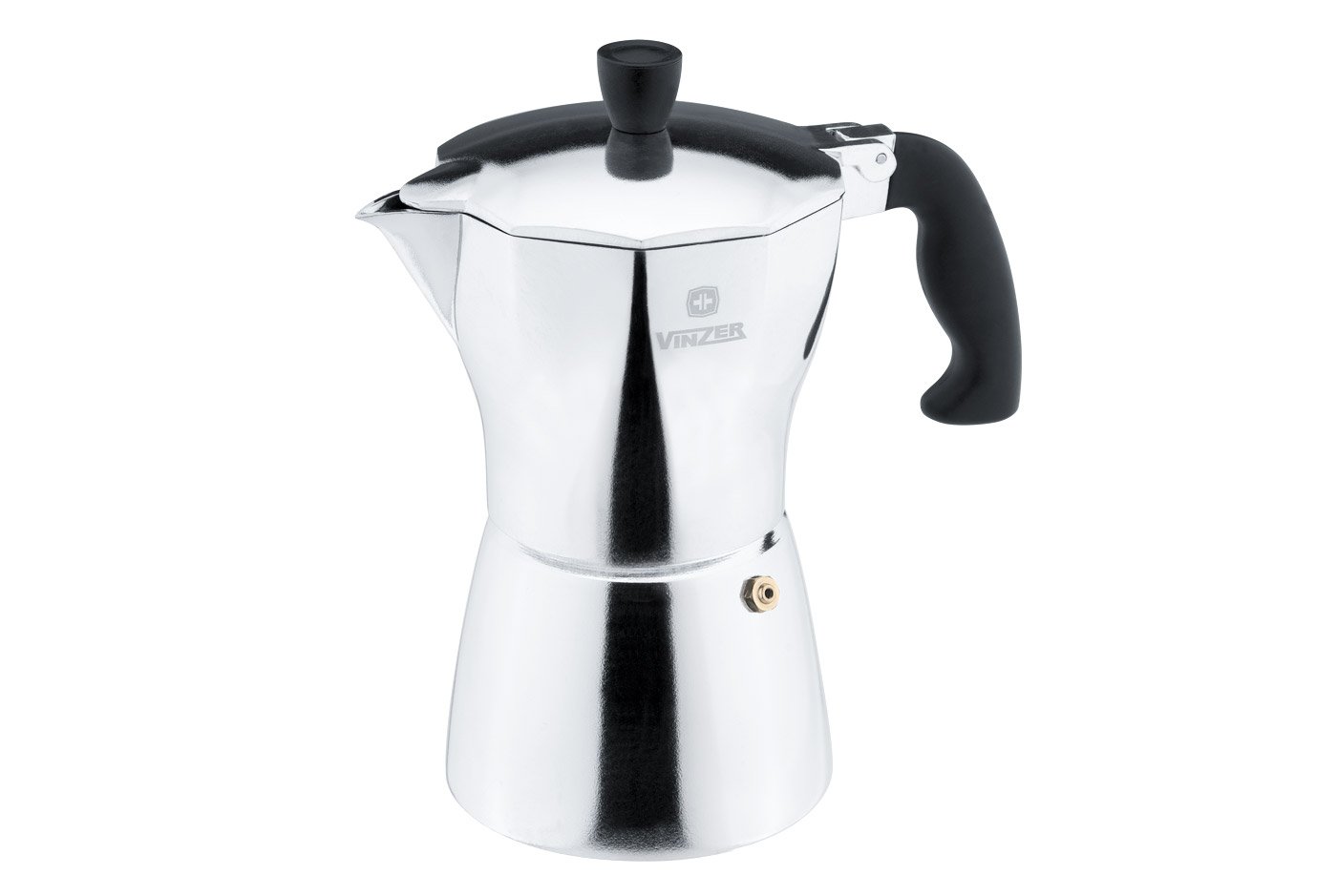 Кавоварка гейзерна Vinzer 89390 Moka Aroma на 9 чашок (7989)