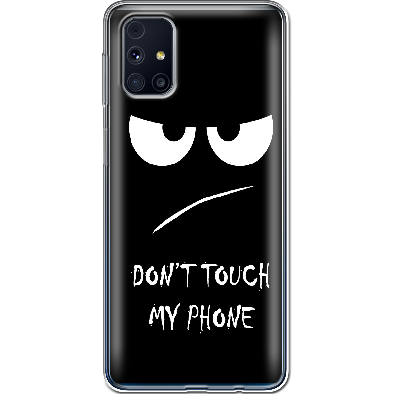 Чехол Boxface Samsung M317 Galaxy M31s Don't Touch my Phone Прозорий силікон (40942-up535-40942)