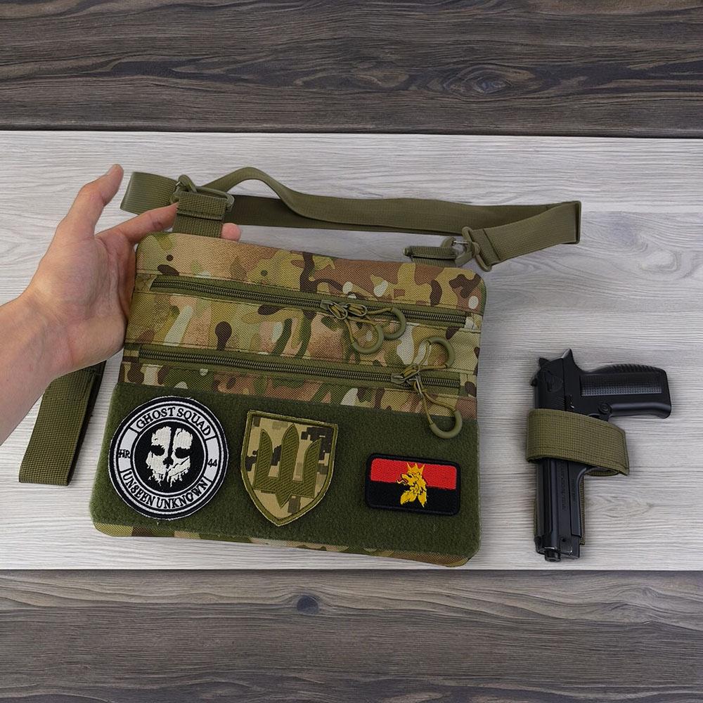 Сумка мужская нагрудная военная (521254) - фото 32 Сумка мужская нагрудная военная (521254) - фото 32